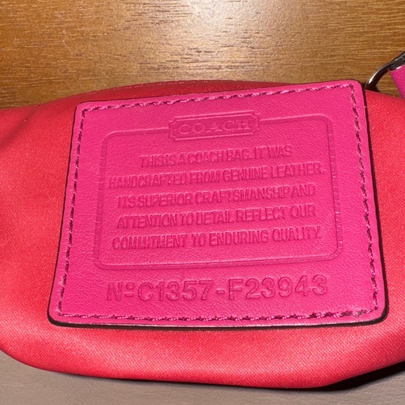 Coach Beige and Red Crossbody Bag - Picture 12 of 12